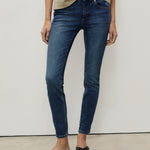 Mango jeans pushup in dark denim