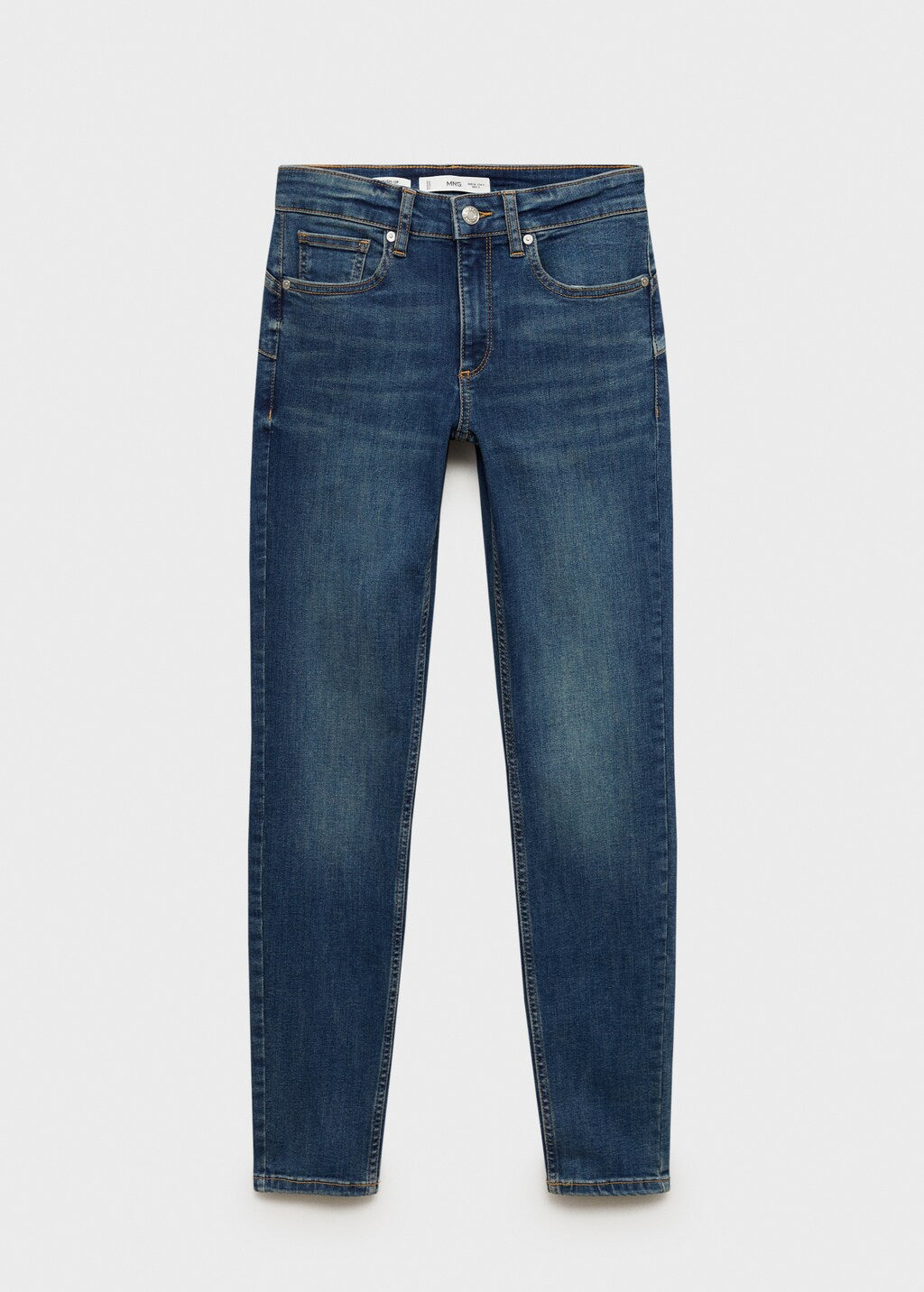 Mango jeans pushup in dark denim - B
