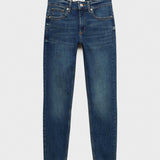 Mango jeans pushup in dark denim - B