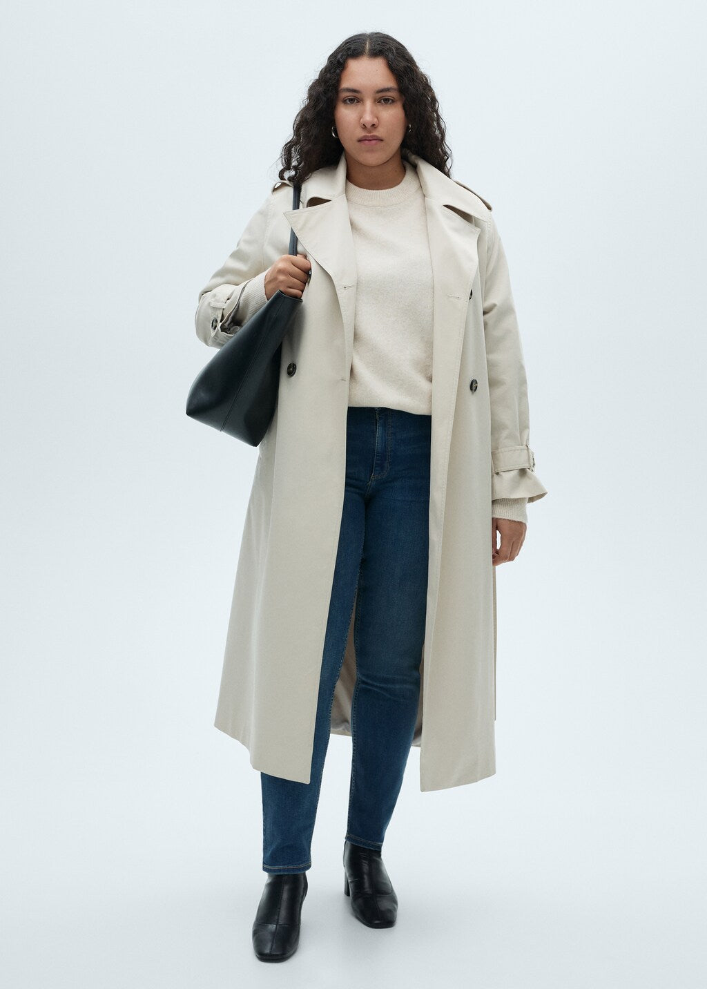 Mango jeans pushup in dark denim - D3