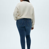 Mango jeans pushup in dark denim - D4