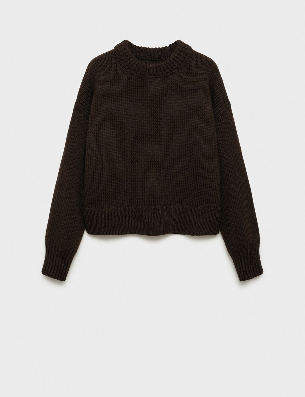 Mango sweater fuster in brown - B