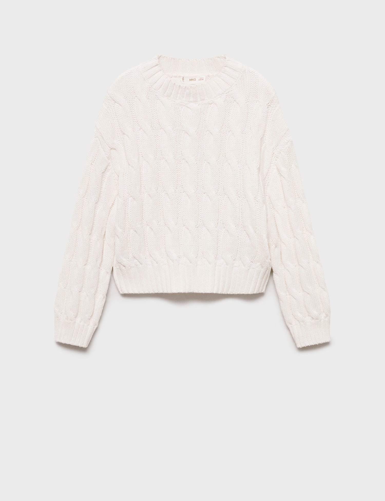 Mango sweater carli in raw/unbleached - B