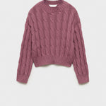 Mango sweater carli in cherry - B