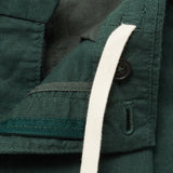 Mango trousers romelino in bottle green - D8