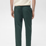 Mango trousers romelino in bottle green - R