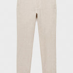 Mango trousers oyster in raw/unbleached - B