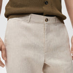 Mango trousers oyster in raw/unbleached - D1