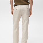 Mango trousers oyster in raw/unbleached - R