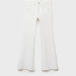 Mango jeans flarexl8 in off white
