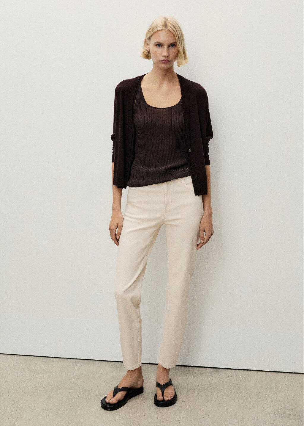 Mango jeans newmom in raw/unbleached - 99999999_01