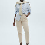 Mango jeans newmom in raw/unbleached - D3