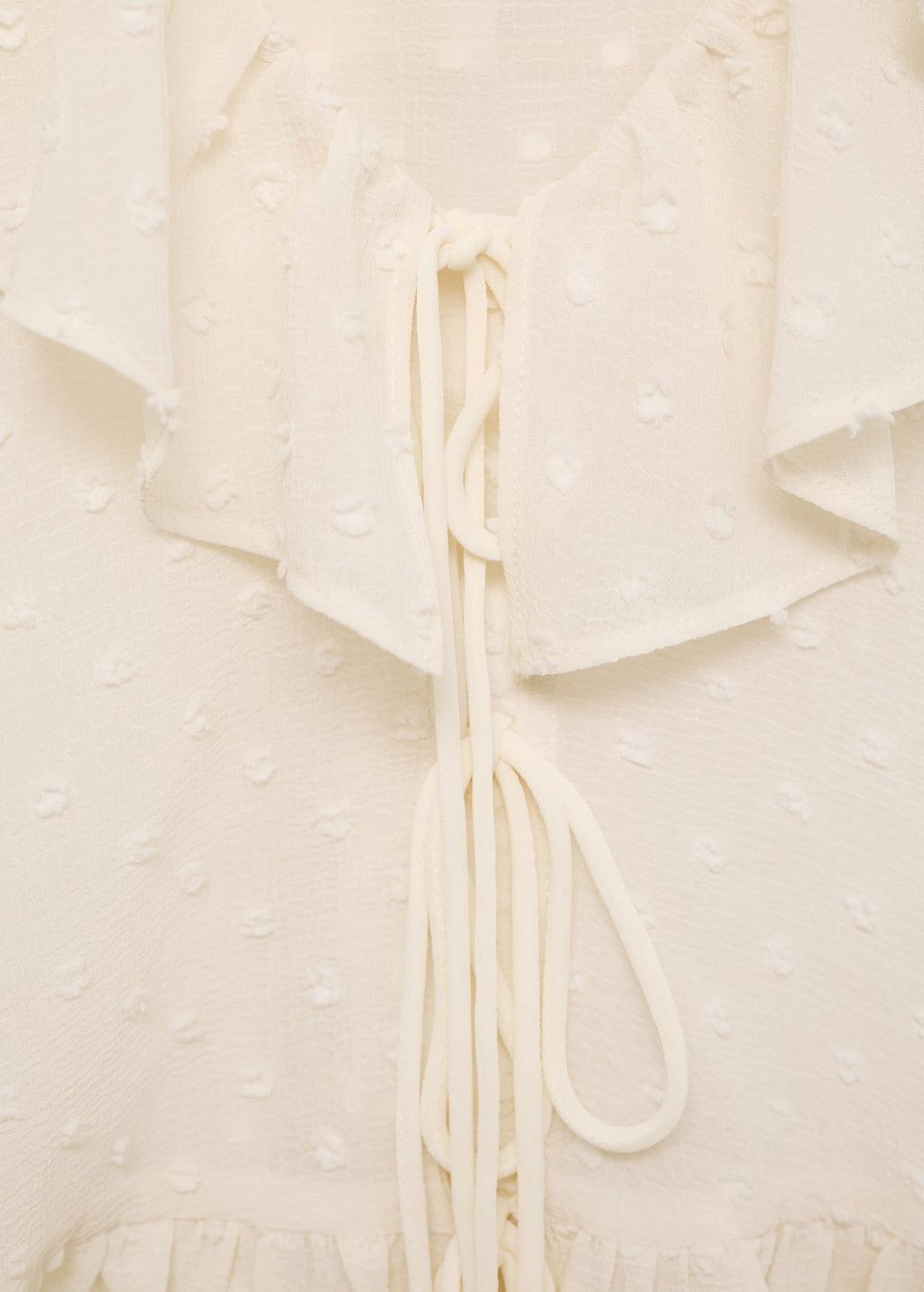 Mango blouse feliz in raw/unbleached - D8