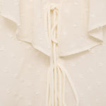 Mango blouse feliz in raw/unbleached - D8