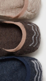 Mango socks pinktri in brown - D8