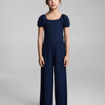 Mango jumpsuit boat in midnight blue - 99999999_01