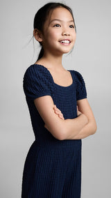 Mango jumpsuit boat in midnight blue