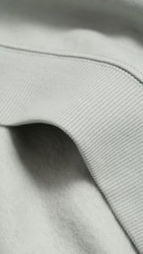 Mango sweatshirt point in green