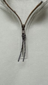 Mango sweatshirt point in green