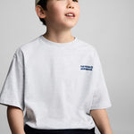 Mango t-shirt fast in light vigore grey - D1