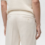 Mango trousers nikos in ivory - D2