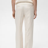 Mango trousers nikos in ivory - R