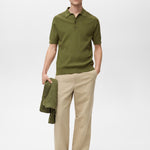 Mango poloshirt paule in green - 99999999_01