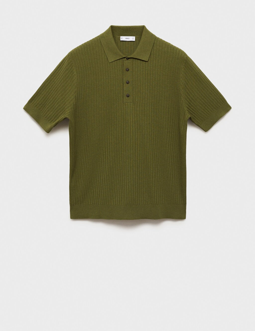 Mango poloshirt paule in green - B
