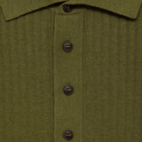 Mango poloshirt paule in green - D8