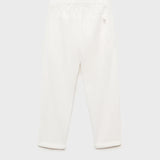 Mango trousers bambu in white