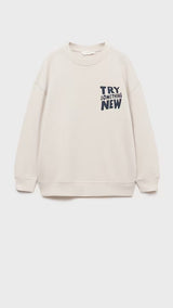 Mango sweatshirt berto8 in ice