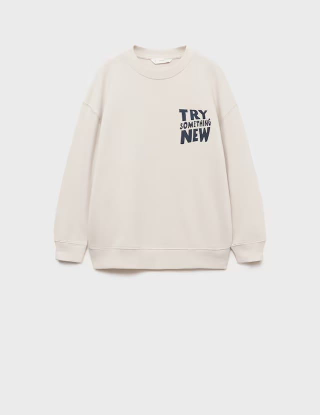 Mango sweatshirt berto8 in ice