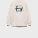Mango sweatshirt berto8 in ice