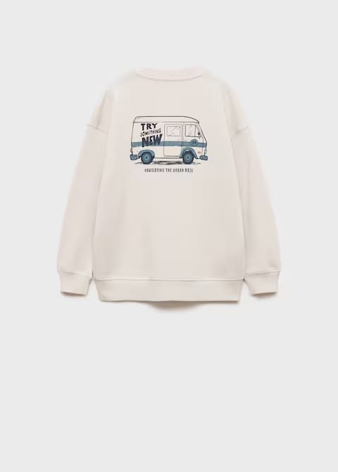Mango sweatshirt berto8 in ice