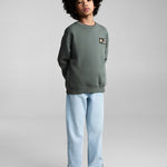 Mango sweatshirt shot in moss - 99999999_01