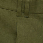 Mango bermudas yorgos in green - D0