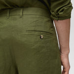 Mango bermudas yorgos in green - D6