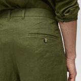 Mango bermudas yorgos in green - D6
