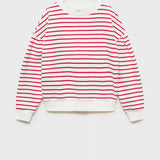 Mango sweatshirt rouge in red - B
