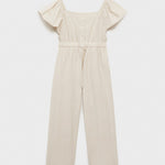 Mango jumpsuit panetone in stone - R