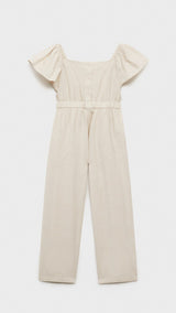 Mango jumpsuit panetone in stone - R