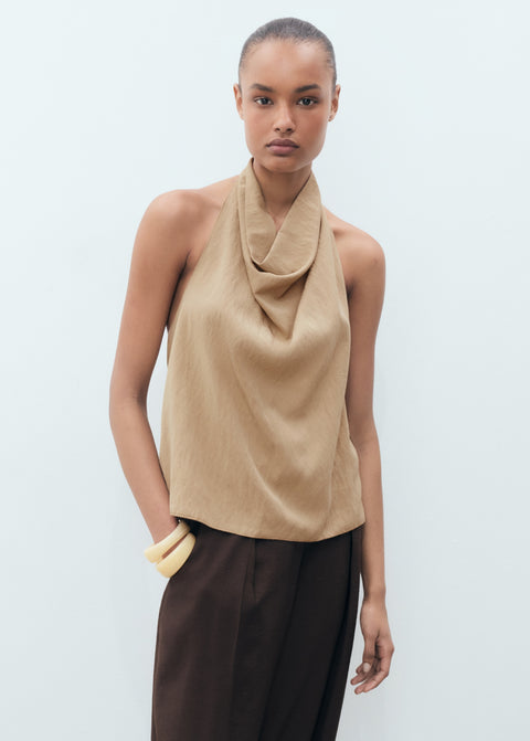 Mango top ten in beige