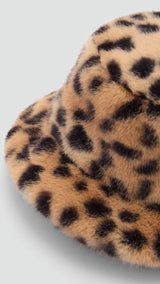 Mango beanie chessuf in brown