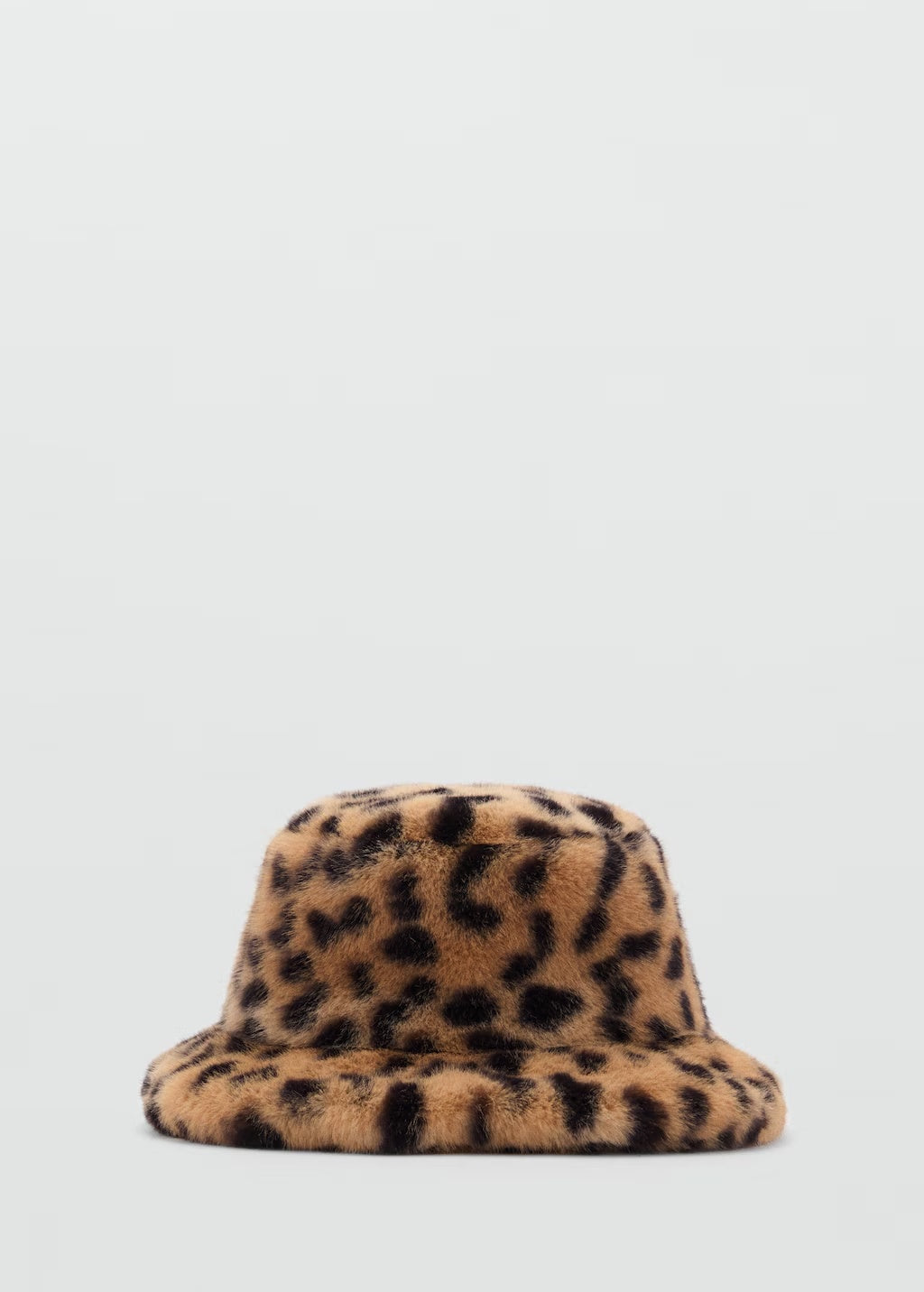 Mango beanie chessuf in brown - B