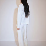 Mango trousers panita in raw/unbleached