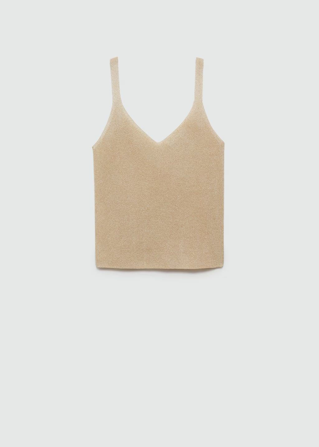 Mango top kling in gold - B