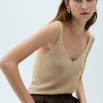 Mango top kling in gold - D2
