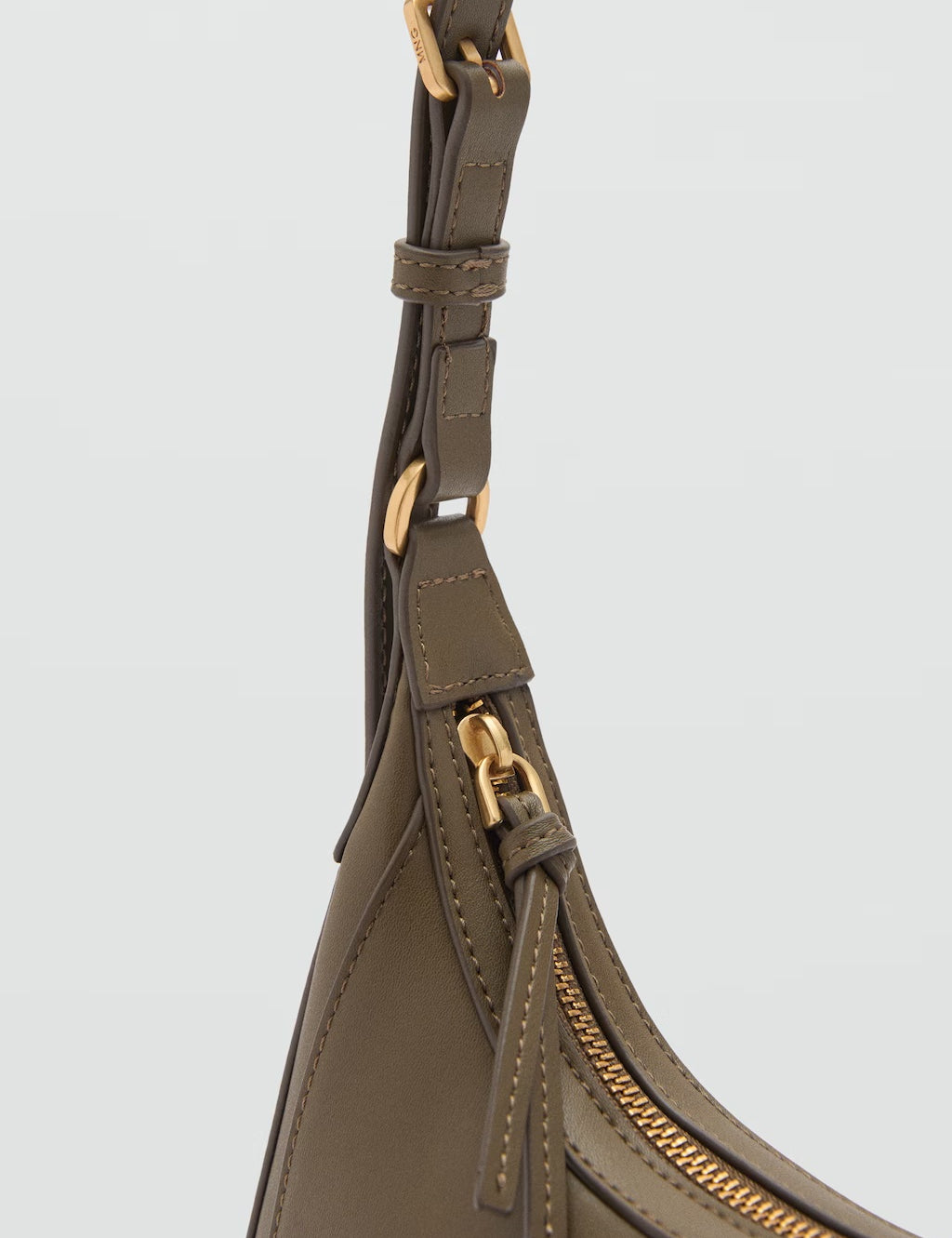 Mango crossbody bag lake in khaki - D1
