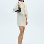 Mango dress lux in raw/unbleached - 99999999_01