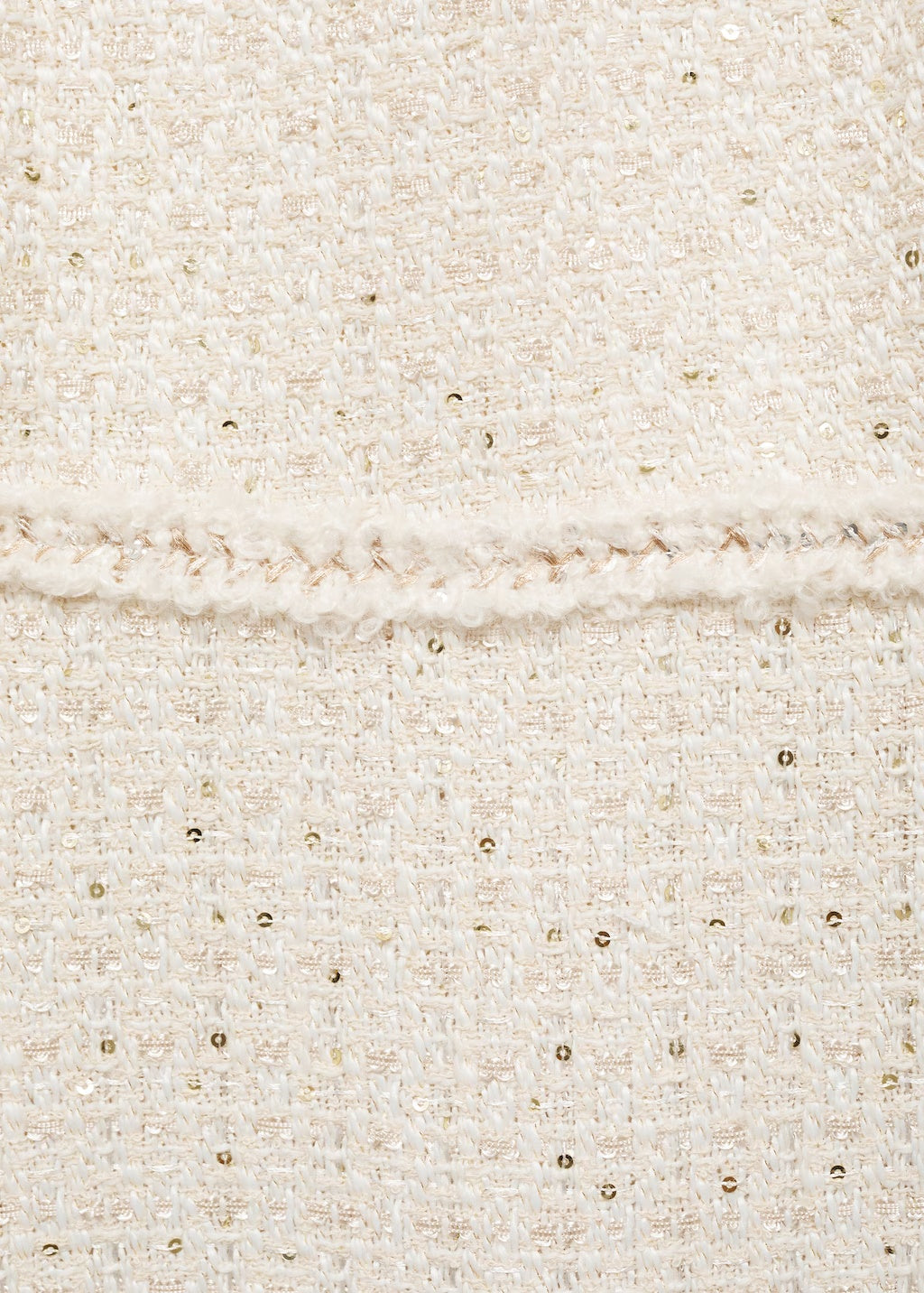 Mango dress lux in raw/unbleached - D0